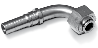 FEMMINA 90° Métrica CONO 24° O.r. – DIN 3865 SERIE S DIN 2353 AERTUBI S.r.l.