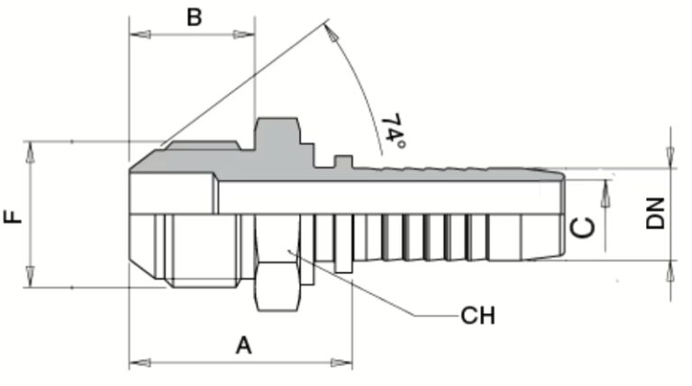 Schema Grafico AGJ MASCHIO JIC 37° AERTUBI S.r.l. schema grafico - AGJ MASCHIO JIC 37° - AERTUBI s.r.l.