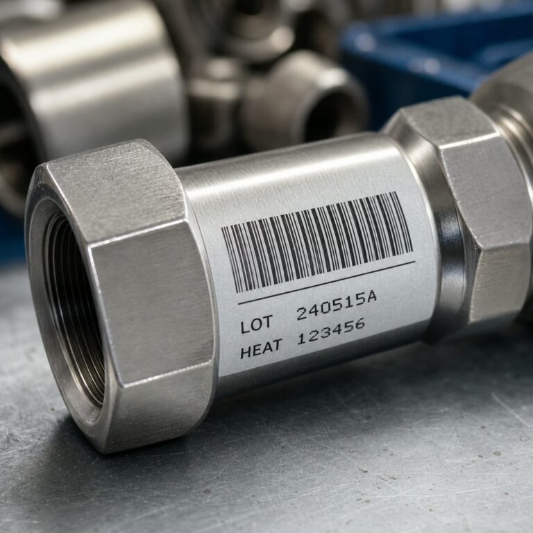barcode lot tracking detail on raccordo